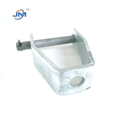 Másodlagos Clevis Bracket Hot DIP horganyzott pólusvonal hardver